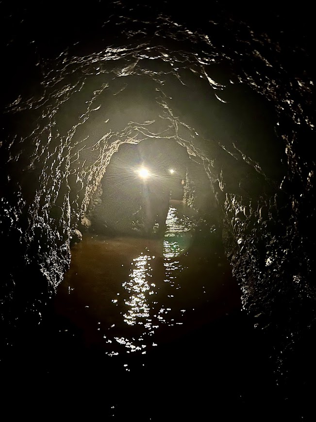 Jurassic Tunnel Tour dark cave